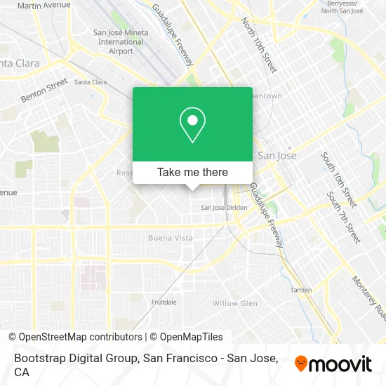 Bootstrap Digital Group map