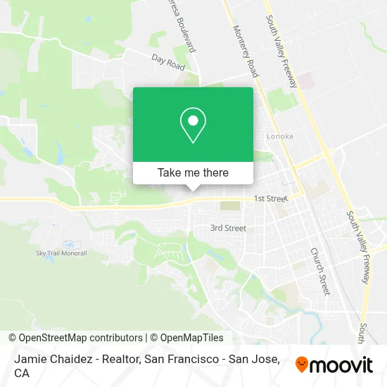 Jamie Chaidez - Realtor map