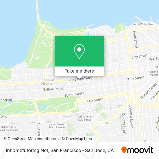 Inhometutoring.Net map