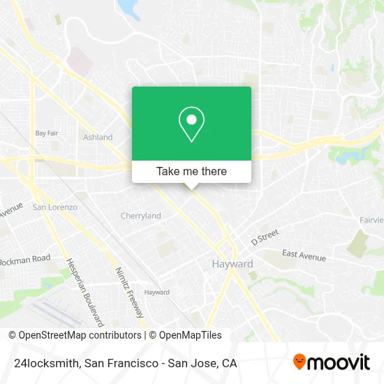 24locksmith map