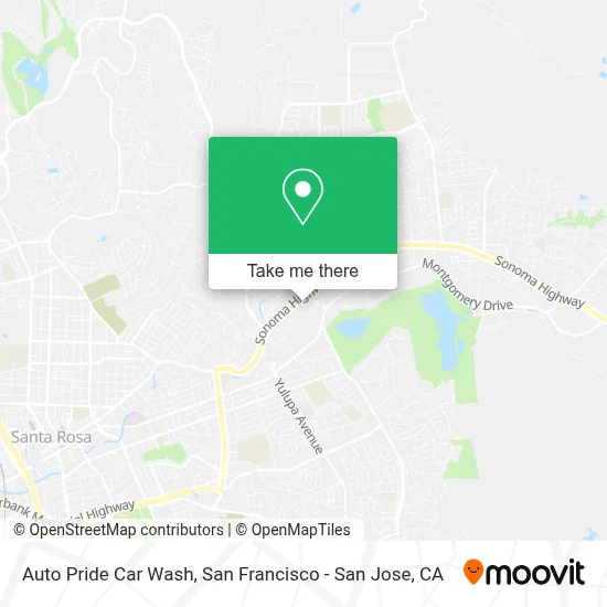 Auto Pride Car Wash map