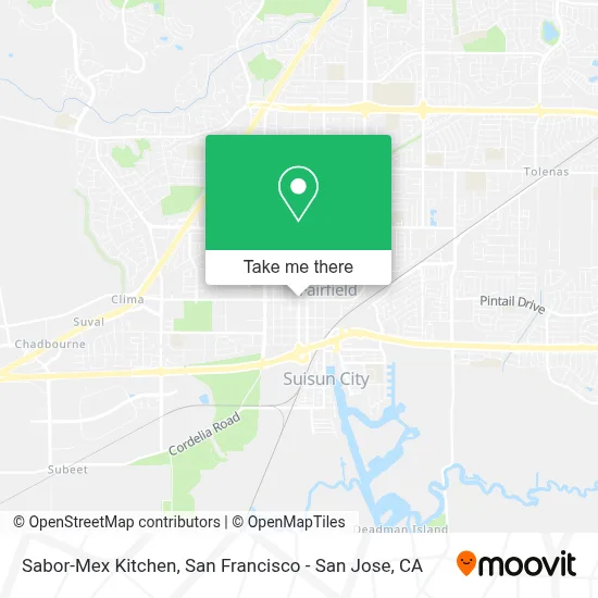 Sabor-Mex Kitchen map