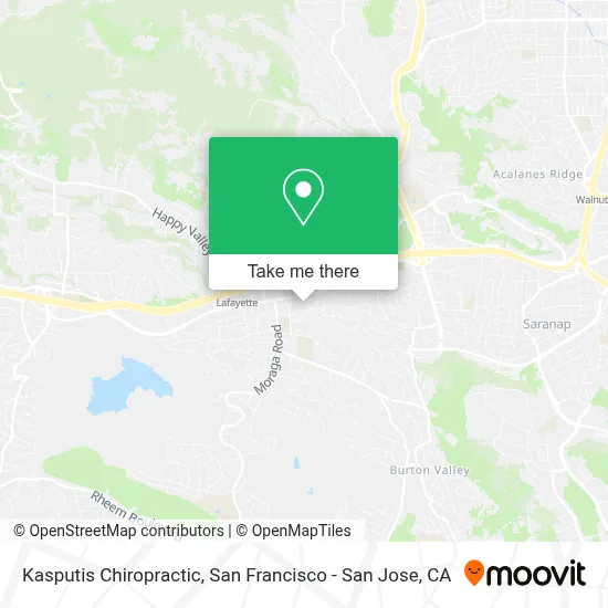 Kasputis Chiropractic map