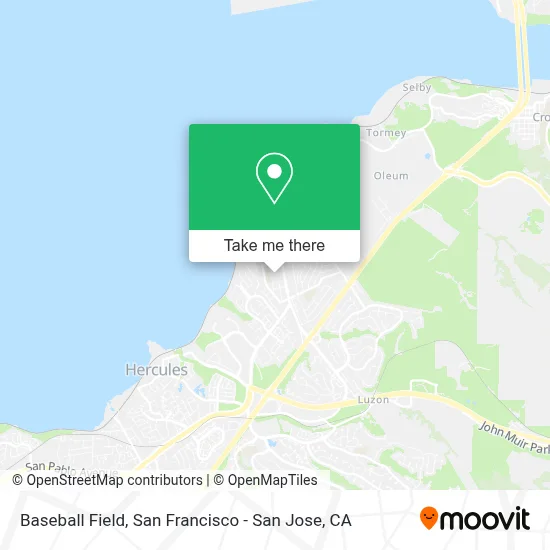 Baseball Field map