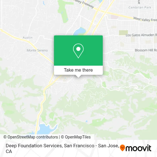 Deep Foundation Services map