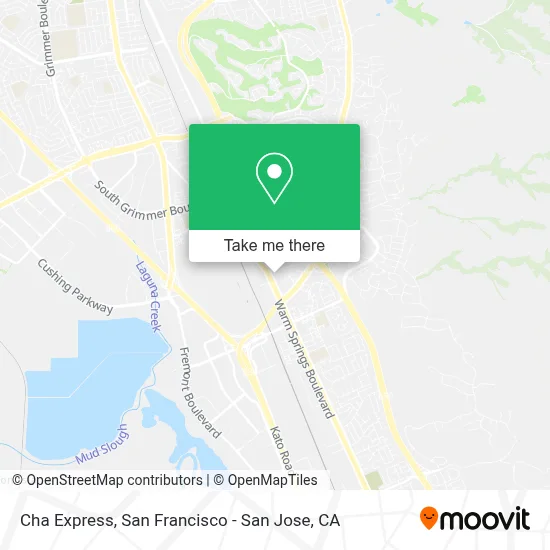 Cha Express map