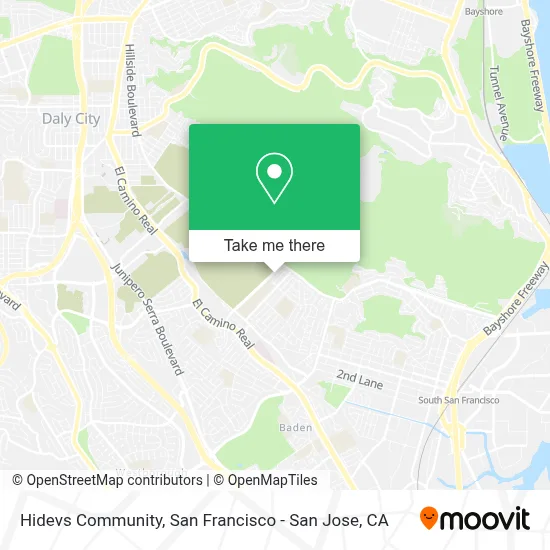 Hidevs Community map