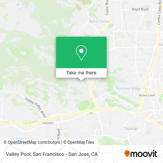 Valley Pool map