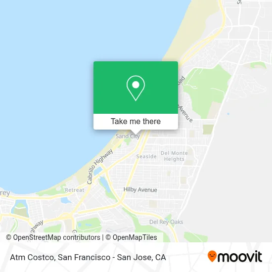Atm Costco map