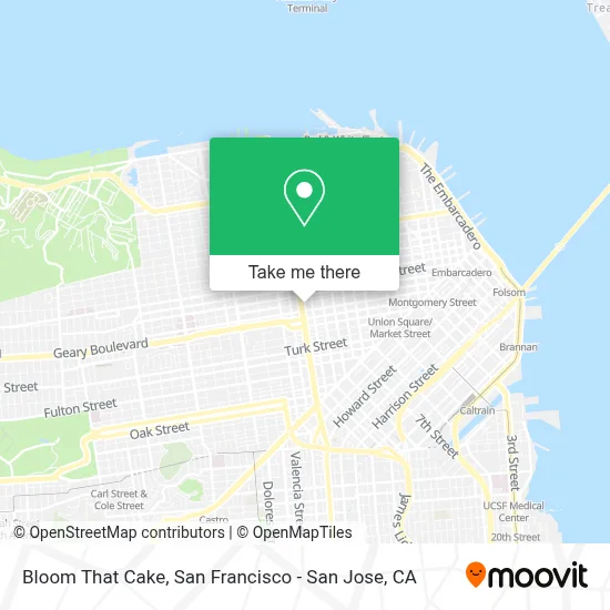 Bloom That Cake map
