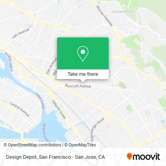 Design Depot map