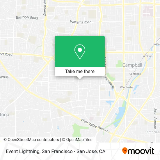 Event Lightning map