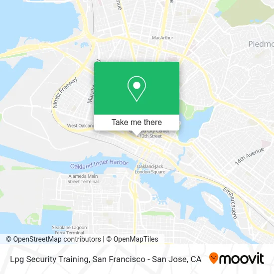 Lpg Security Training map