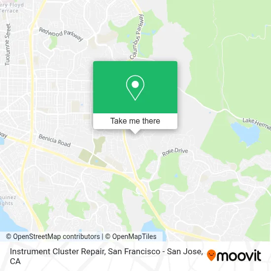 Instrument Cluster Repair map