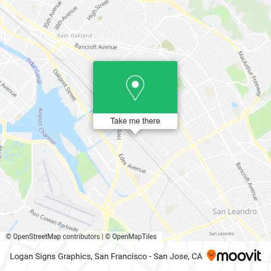 Logan Signs Graphics map