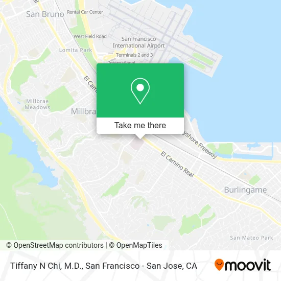 Tiffany N Chi, M.D. map