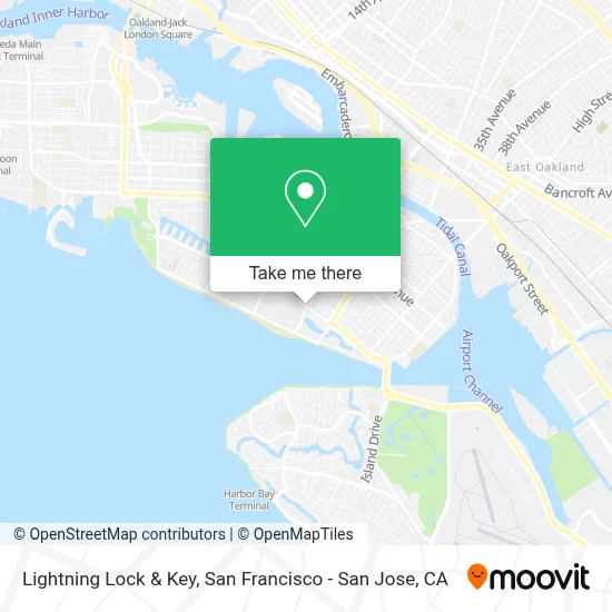 Lightning Lock & Key map