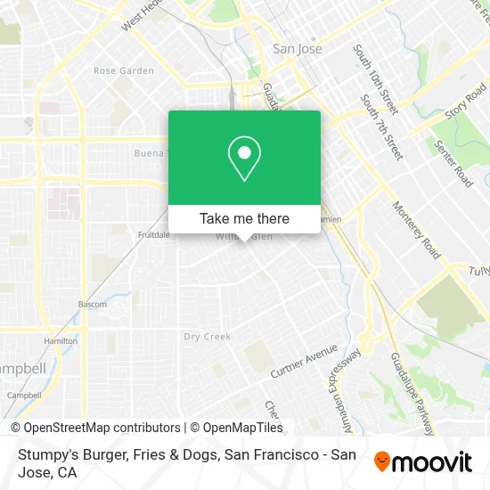 Stumpy's Burger, Fries & Dogs map