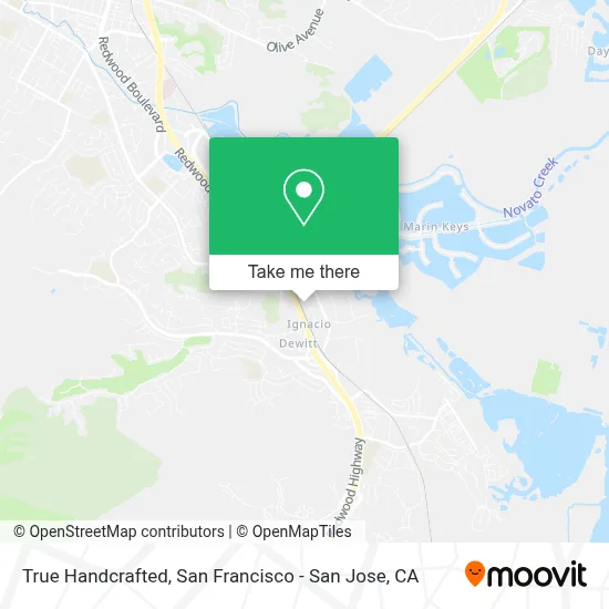 True Handcrafted map