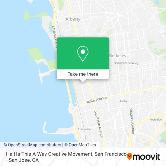 Ha Ha This A-Way Creative Movement map