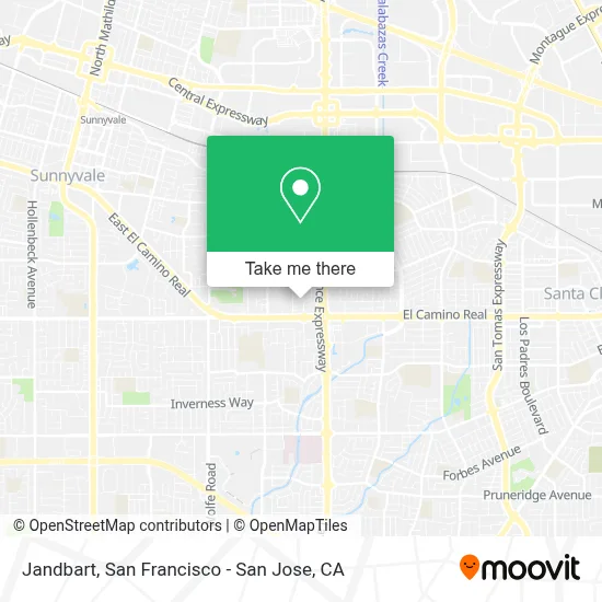 Jandbart map