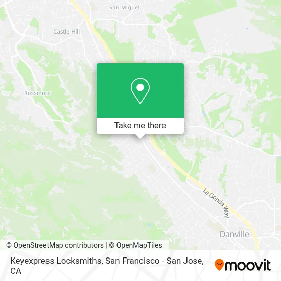Keyexpress Locksmiths map