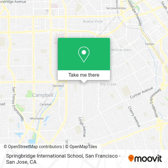 Springbridge International School map