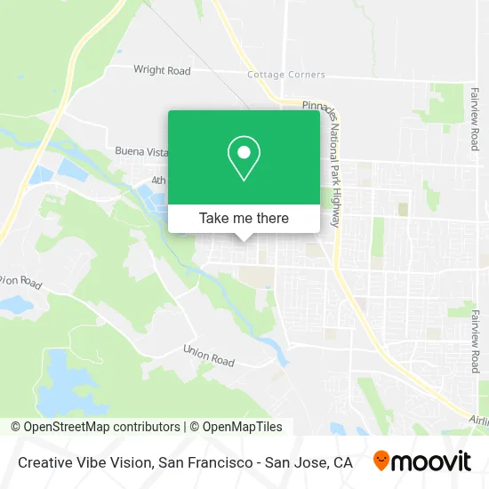 Creative Vibe Vision map