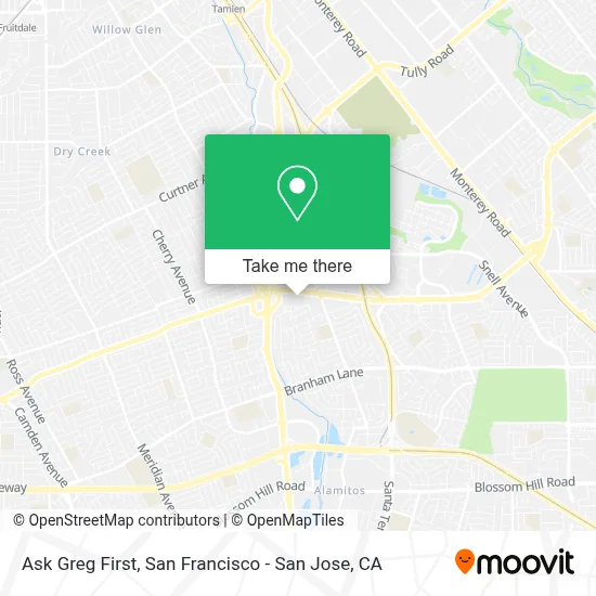 Ask Greg First map
