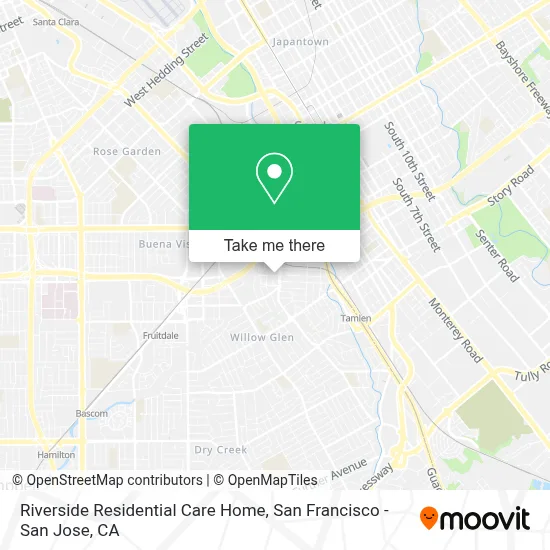 Riverside Residential Care Home map
