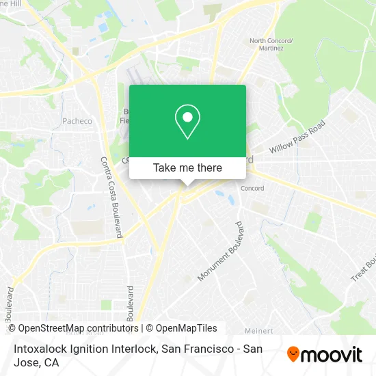 Intoxalock Ignition Interlock map