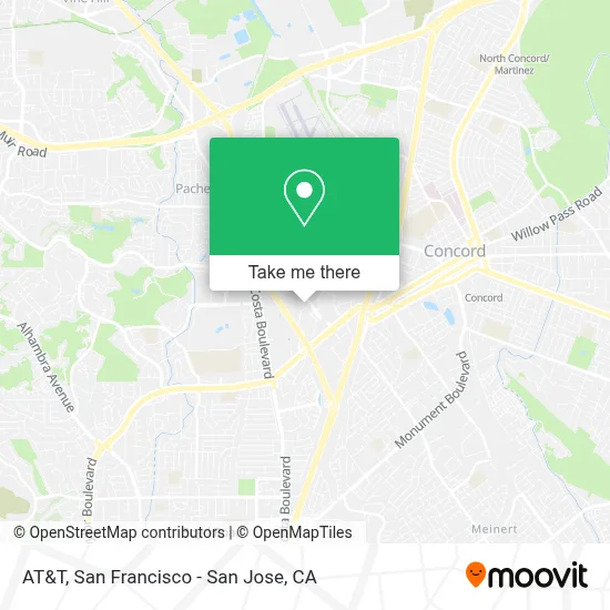 At&T map