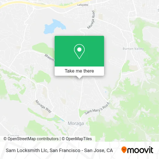Sam Locksmith Llc map