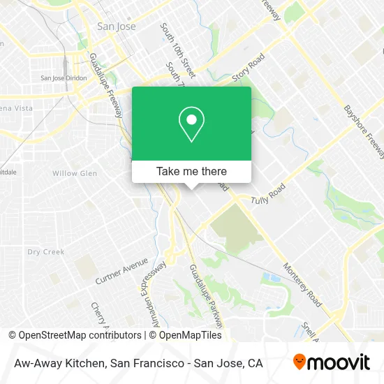 Aw-Away Kitchen map