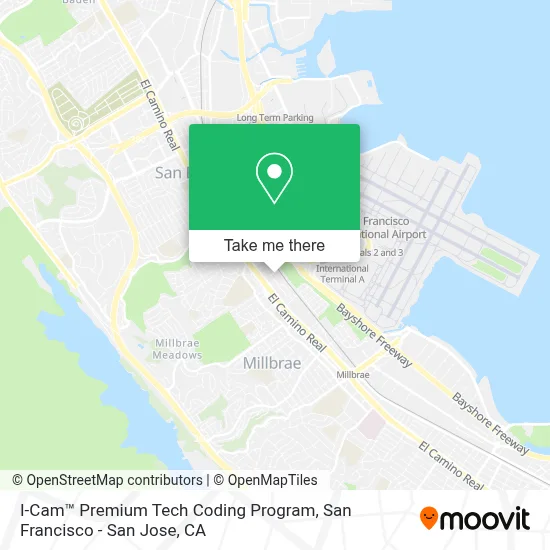 I-Cam™ Premium Tech Coding Program map