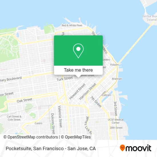 Pocketsuite map