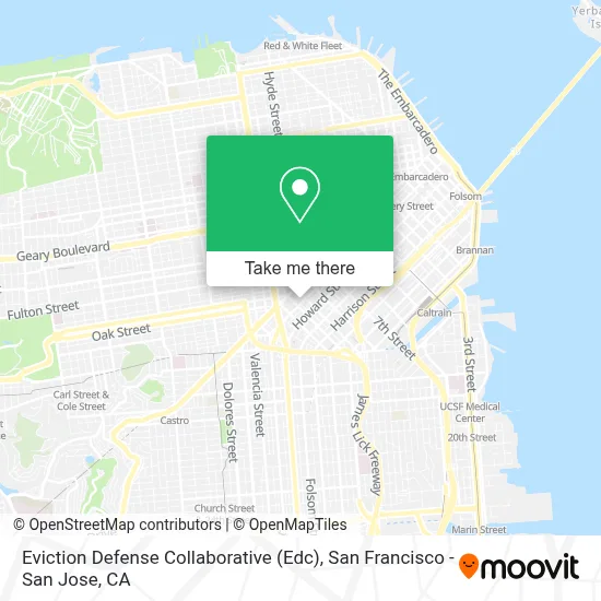 Eviction Defense Collaborative (Edc) map
