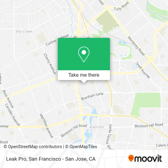 Leak Pro map