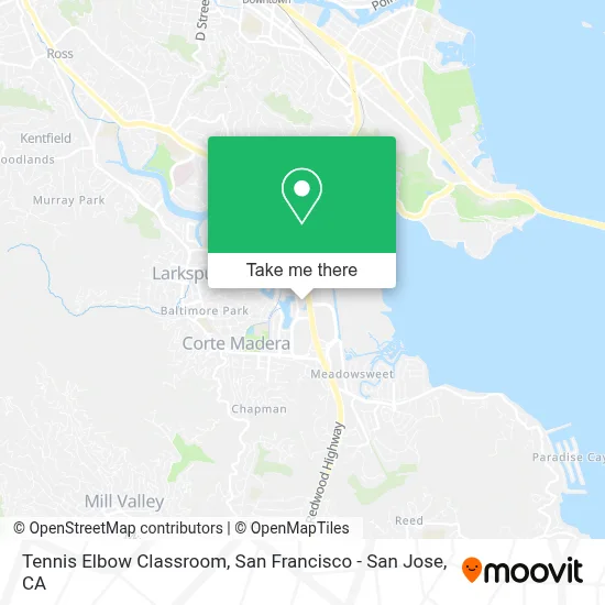 Tennis Elbow Classroom map