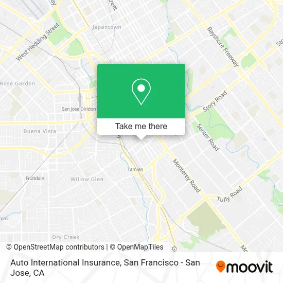 Auto International Insurance map