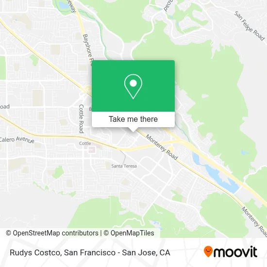 Rudys Costco map