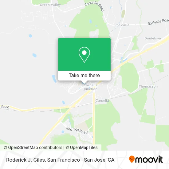 Roderick J. Giles map