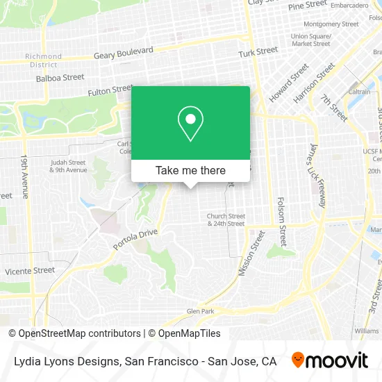 Lydia Lyons Designs map
