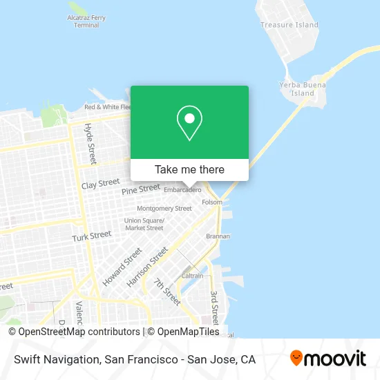 Swift Navigation map