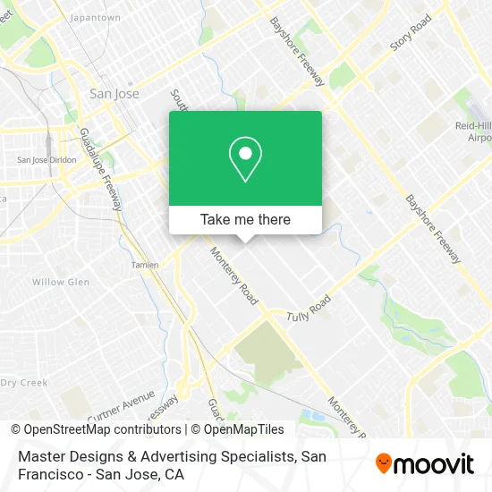 Master Designs & Advertising Specialists map