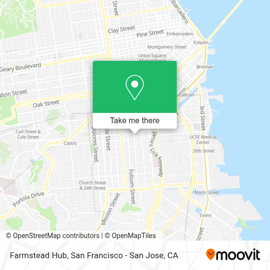 Farmstead Hub map
