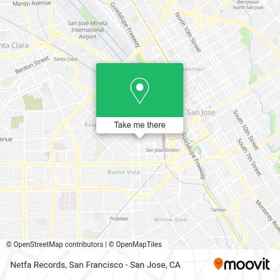 Netfa Records map