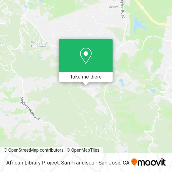 African Library Project map