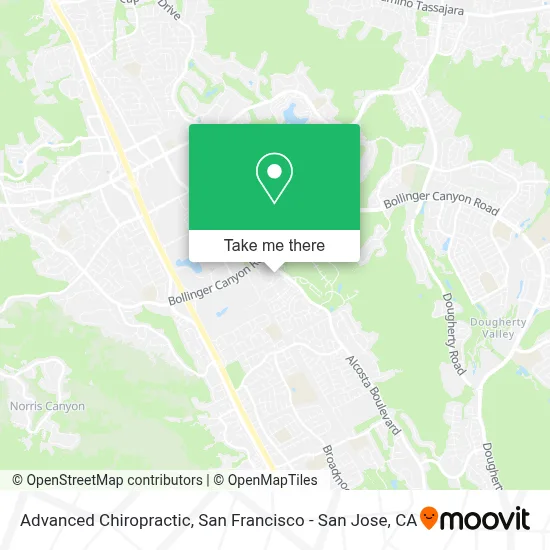 Advanced Chiropractic map