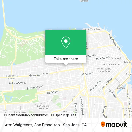 Atm Walgreens map